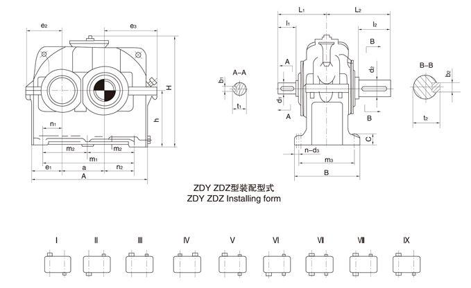 非标订制ZDY400-5-III减速拼搏（中国）箱